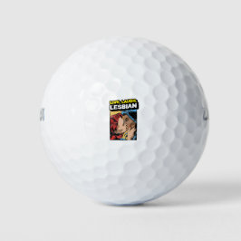 Pelotas De Golf Vive Ríe Lesbiana