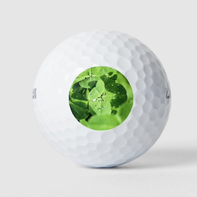 Pelotas De Golf Vivir en Clover (Anverso)