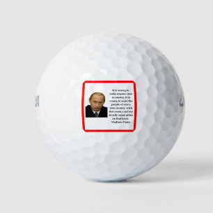 Pelotas De Golf Vladimir Putin