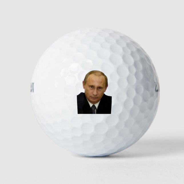 Pelotas De Golf Vladimir Putin (Anverso)
