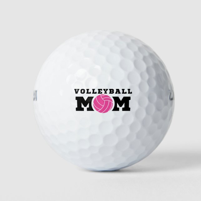 PELOTAS DE GOLF VOLLEYBALL MOM (Anverso)