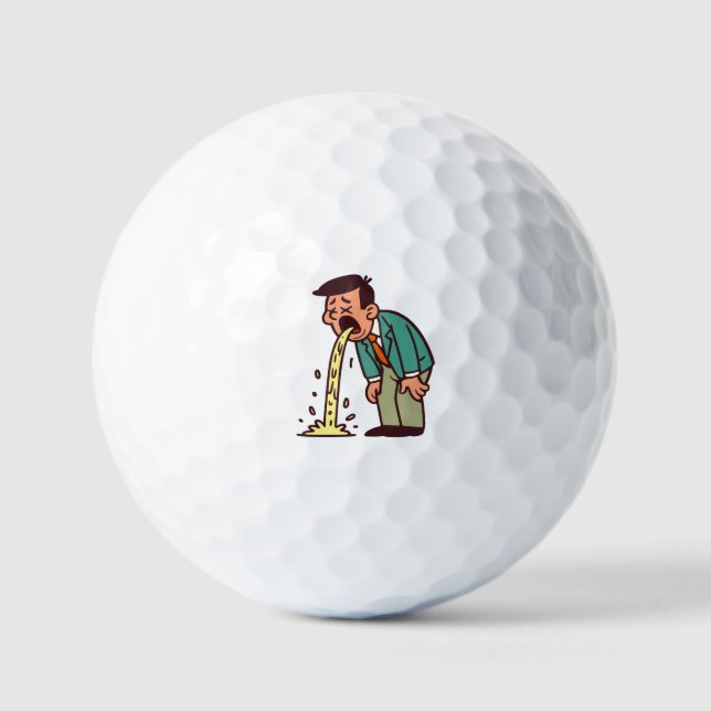 Pelotas De Golf Vomit (Anverso)