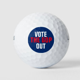 Pelotas De Golf Vota la plantilla electoral GOP Out 2020