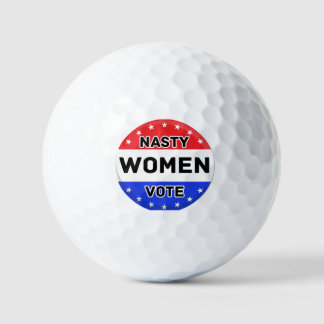 Pelotas De Golf Votación de mujeres desagradables | Regalo feminis