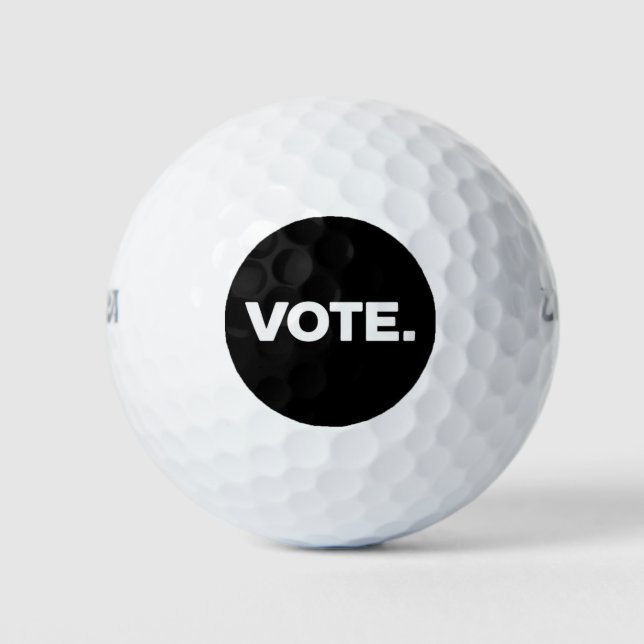 Pelotas De Golf Votación Elección 2024 Dotación (Anverso)