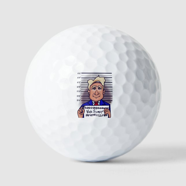 Pelotas De Golf Votar a Trump (Anverso)