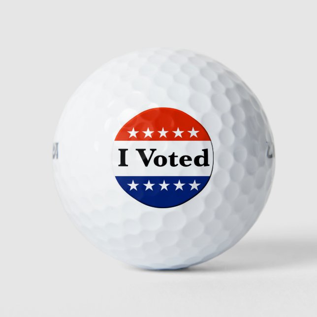 Pelotas De Golf Voté por las elecciones de 2026 (Anverso)