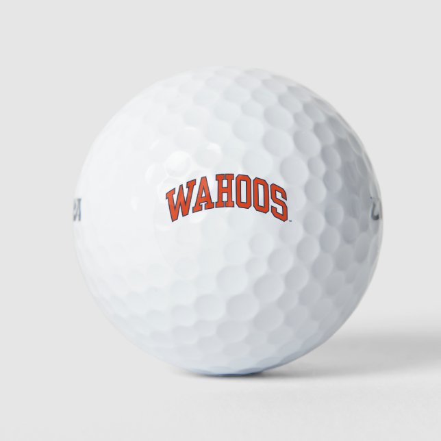 PELOTAS DE GOLF WAHOOS (Anverso)
