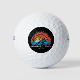 Pelotas De Golf Waimea Bay North Shore Hawaii