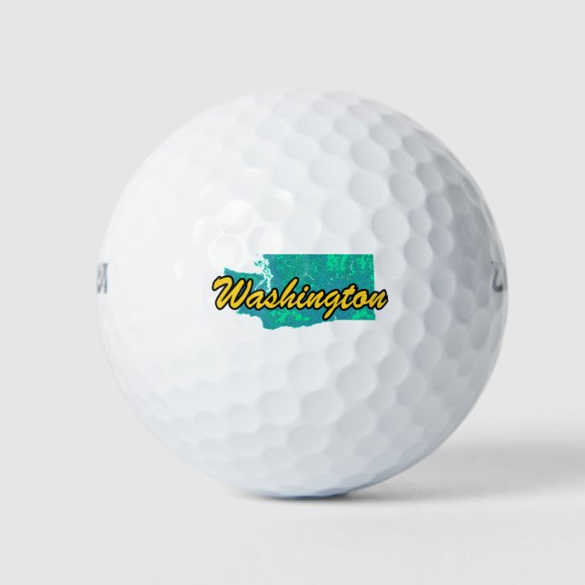 Pelotas De Golf Washington (Anverso)
