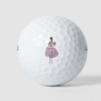Pelotas De Golf Watercolor Ballerina