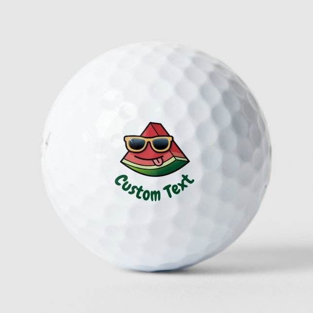 Pelotas De Golf Watermelon Personalizado Golf Balls (Anverso)