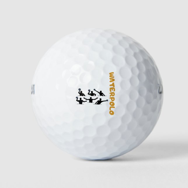 Pelotas De Golf Waterpolo (Anverso)