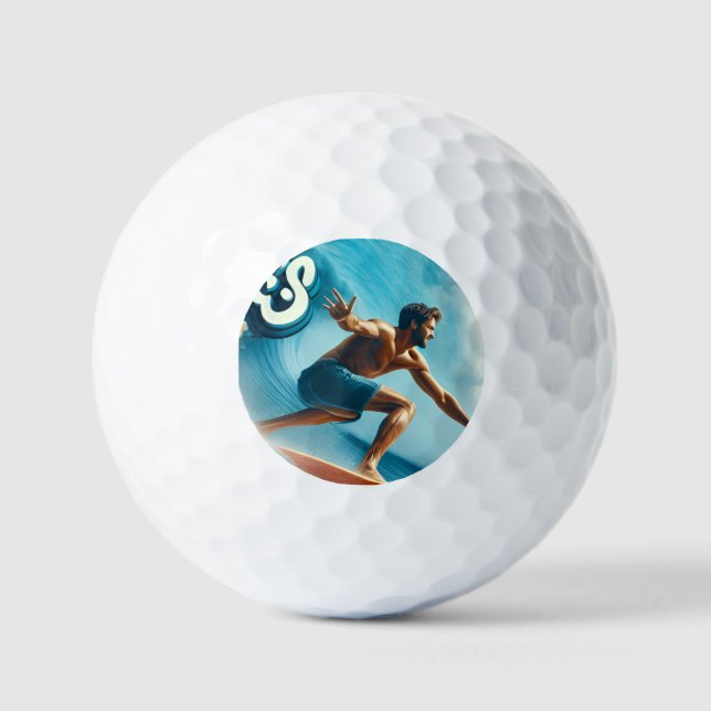 Pelotas De Golf Waves & Wanderlust Collection (Anverso)