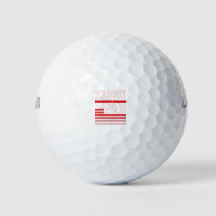 Pelotas De Golf We Don't Accept Military Coup