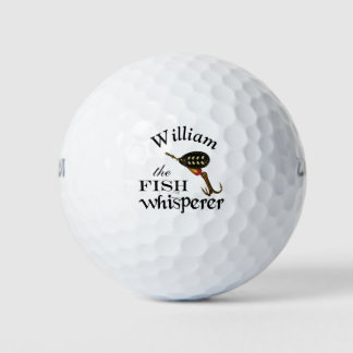 Pelotas De Golf Whisperer de pescado personalizado