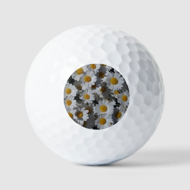 Pelotas De Golf White Daisies (Anverso)