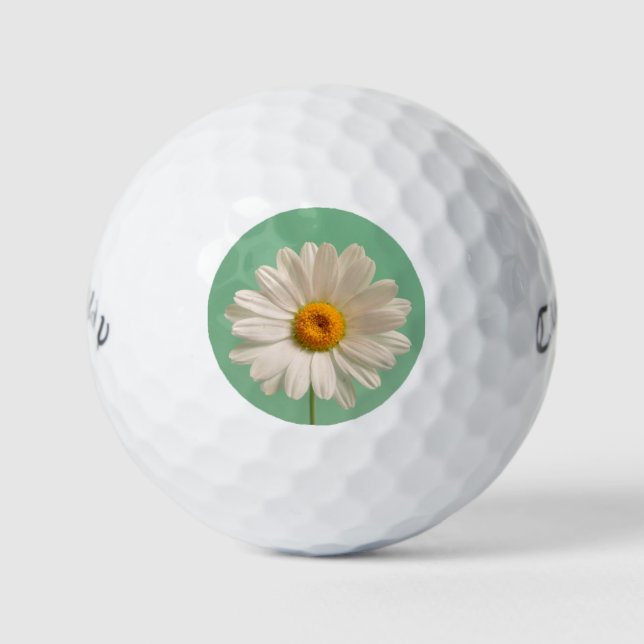 Pelotas De Golf White  daisy (Anverso)