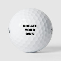White Golf Ball - Añade tu propio diseño