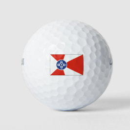Pelotas De Golf Wichita KS Bandera TIC