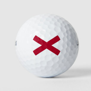 Pelotas De Golf Wilson Golf Ball con bandera de Alabama, Estados U