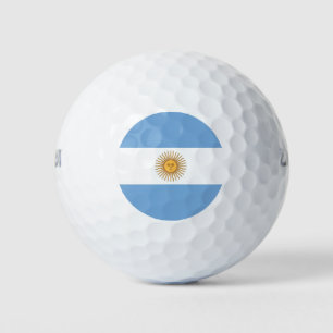 Pelotas De Golf Wilson Golf Ball con bandera de Argentina