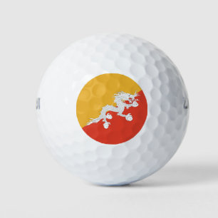 Pelotas De Golf Wilson Golf Ball con bandera de Bután