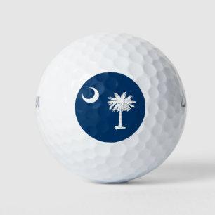 Pelotas De Golf Wilson Golf Ball con bandera de Carolina del Sur