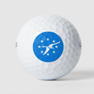 Pelotas De Golf Wilson Golf Ball con bandera de Corpus Christi