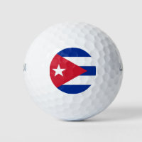 Wilson Golf Ball con bandera de Cuba