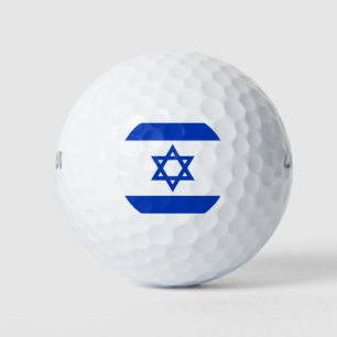 Pelotas De Golf Wilson Golf Ball con bandera de Israel