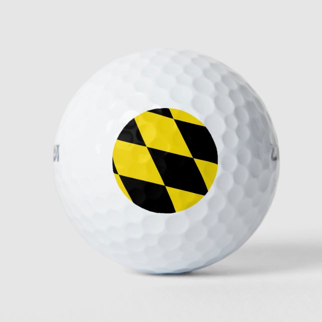 Pelotas De Golf Wilson Golf Ball con bandera de Munich (Anverso)