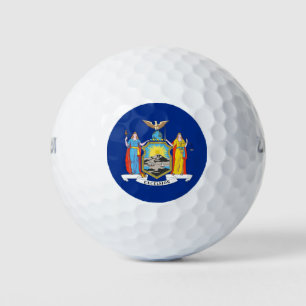 Pelotas De Golf Wilson Golf Ball con bandera de Nueva York, Estado