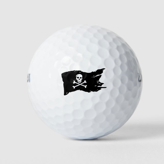 Pelotas De Golf Wilson Golf Ball Pirates (Anverso)