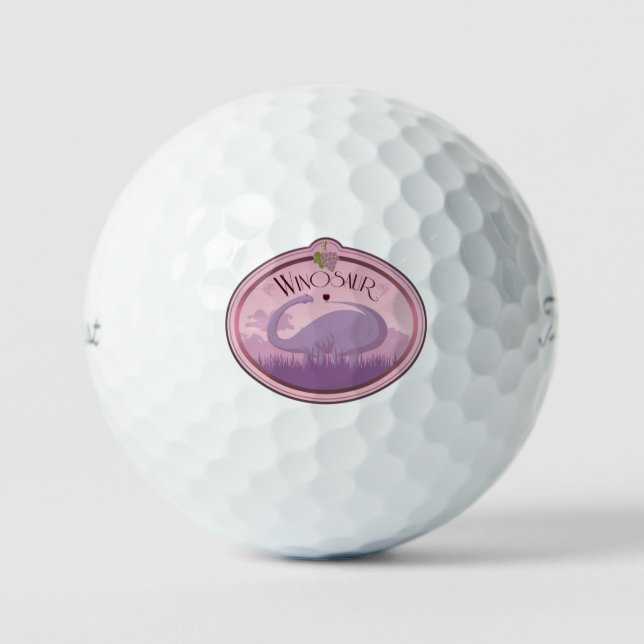 Pelotas De Golf Winosaur (Anverso)