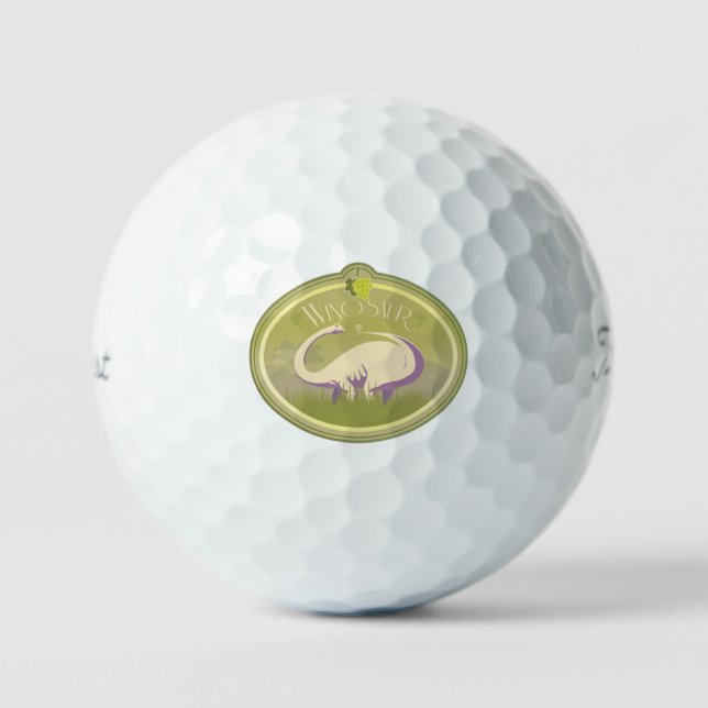 Pelotas De Golf Winosaur Golf Balls (Anverso)