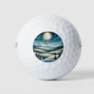 Pelotas De Golf Winter Hillside