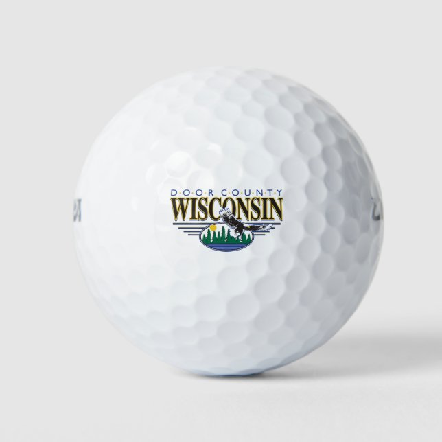 PELOTAS DE GOLF WISCONSIN-SCENE- (Anverso)