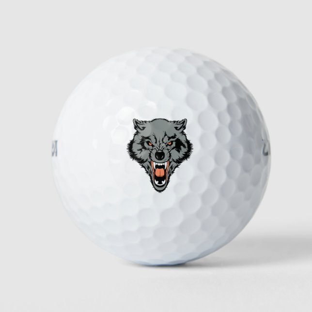 Pelotas De Golf Wolf (Anverso)