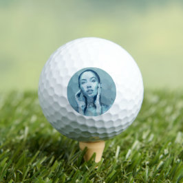 Pelotas De Golf "Woman in Blue"