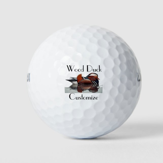 Pelotas De Golf Wood Duck Thunder_Cove (Anverso)