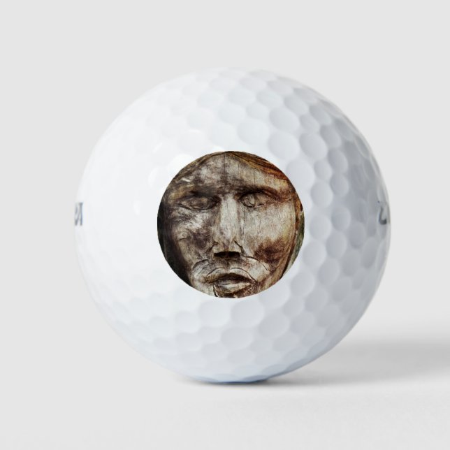 Pelotas De Golf Wooden Stare (Anverso)