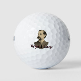 Pelotas De Golf Wyatt Earp ⚖️ Lawman Marshall Old Tombstone