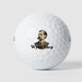 Pelotas De Golf Wyatt Earp ⚖️ Lawman Marshall Old Tombstone