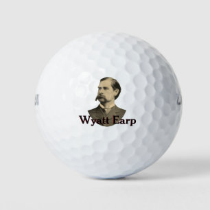 Pelotas De Golf Wyatt Earp ⚖️ Lawman Marshall Old Tombstone
