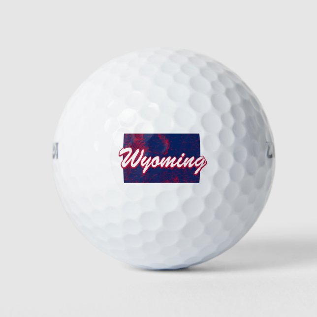 Pelotas De Golf Wyoming (Anverso)