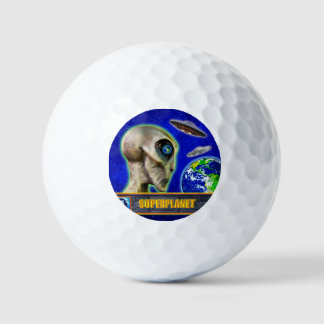 Pelotas De Golf YA ESTÁN AQUÍ - colección de diseño de SUPERPLANET