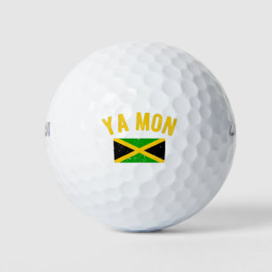 Pelotas De Golf Ya Mon Jamaica refrena graciosa frase jamaiquina