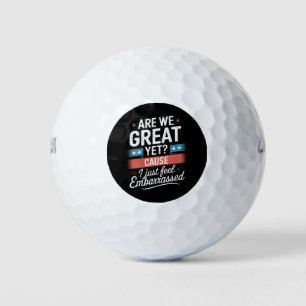 Pelotas De Golf ¿Ya somos grandiosos y nos sentimos avergonzados A