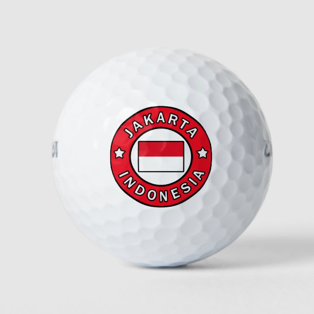 Pelotas De Golf Yakarta Indonesia (Anverso)